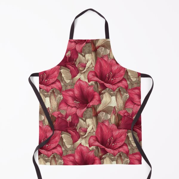 Item preview, Charming Amaryllis Floral  - Flower Bouquet Pattern   - Christmas Gifts For Mom designed and sold by RoyalStarsPatts.