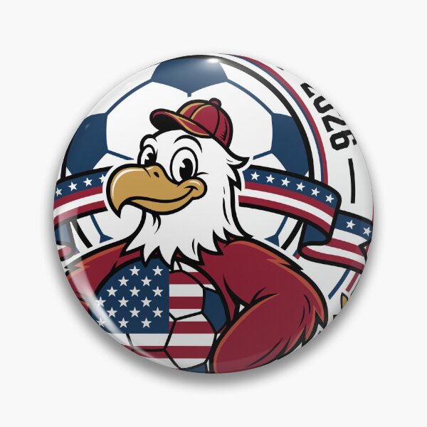Item preview, USA Soccer 2026 Est 1776 Badge V2 designed and sold by 1RSN.