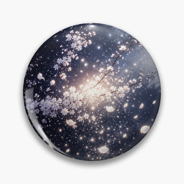 Item preview, Ethereal Cherry Blossoms in Yugen Light - Modern Ukiyo-e Poster Art designed and sold by yuryu14yutaka.