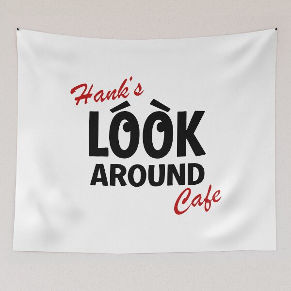 Item preview, Hank's Look Around Cafe designed and sold by pink-beagle.