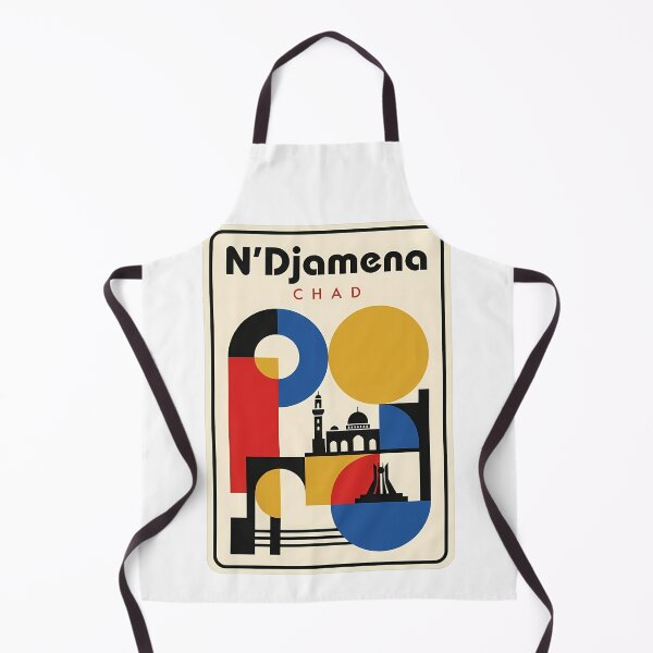Item preview, N'Djamena Chad Abstract City Landmark Travel Geometric designed and sold by k3rstman1.