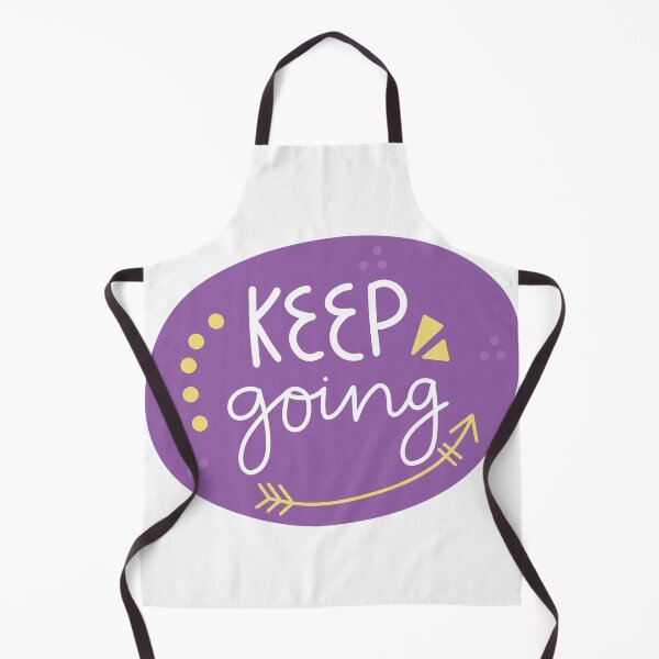 Item preview, Keep Going Cute Motivational Positive Aesthetic Sticker designed and sold by UniqueVibesArt.