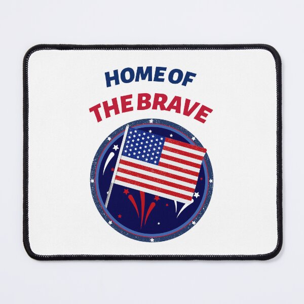 Item preview, HOME OF THE BRAVE designed and sold by SudeeshArt.