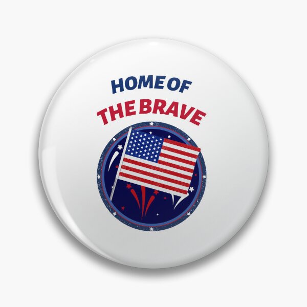 Item preview, HOME OF THE BRAVE designed and sold by SudeeshArt.
