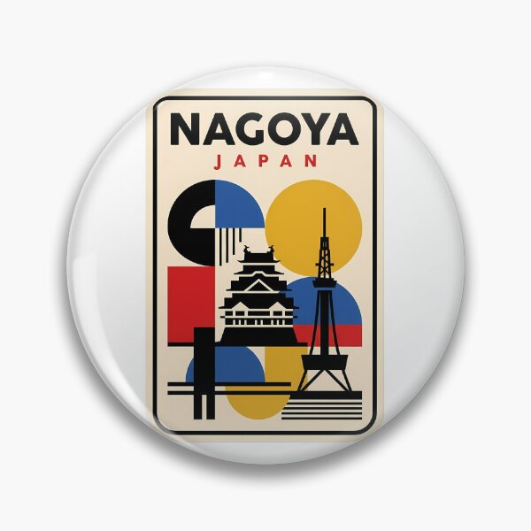 Item preview, Vintage Geometric Nagoya Japan Travel Style designed and sold by k3rstman1.