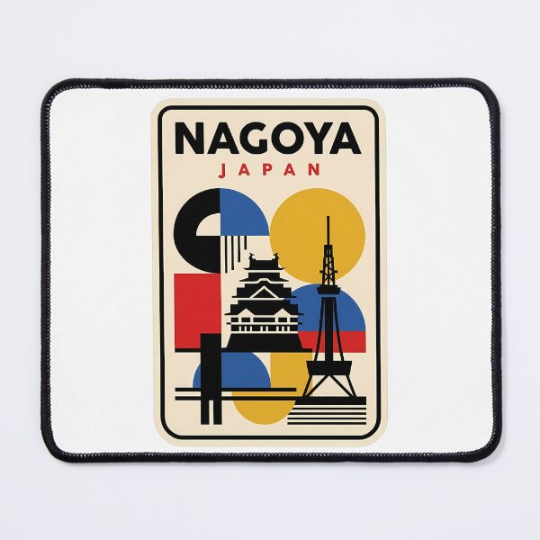 Item preview, Vintage Geometric Nagoya Japan Travel Style designed and sold by k3rstman1.