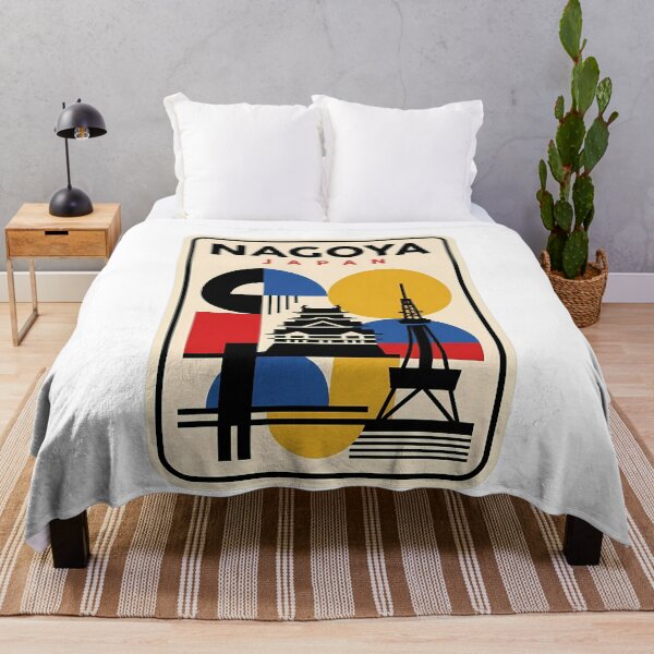 Item preview, Vintage Geometric Nagoya Japan Travel Style designed and sold by k3rstman1.