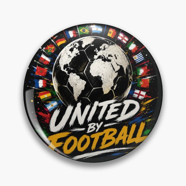 Item preview, United By Football Globe Design | Soccer World Cup Flags Artwork designed and sold by DoneAndDusted.