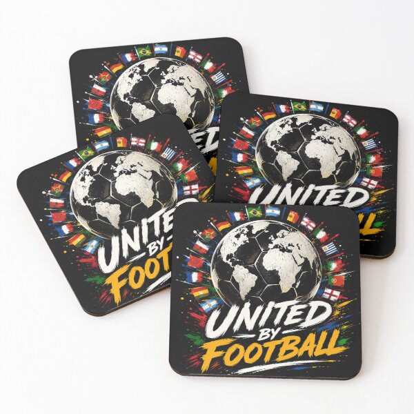Item preview, United By Football Globe Design | Soccer World Cup Flags Artwork designed and sold by DoneAndDusted.
