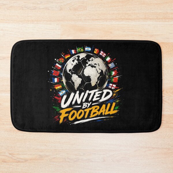 Item preview, United By Football Globe Design | Soccer World Cup Flags Artwork designed and sold by DoneAndDusted.