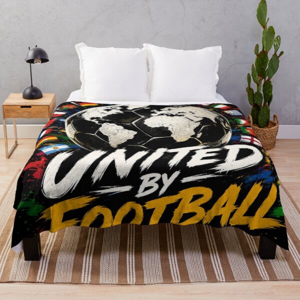 Item preview, United By Football Globe Design | Soccer World Cup Flags Artwork designed and sold by DoneAndDusted.