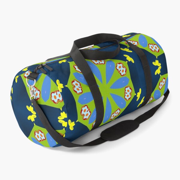 Item preview, Navy and Bold Green Mandala Pattern designed and sold by Tinsleybluebell.
