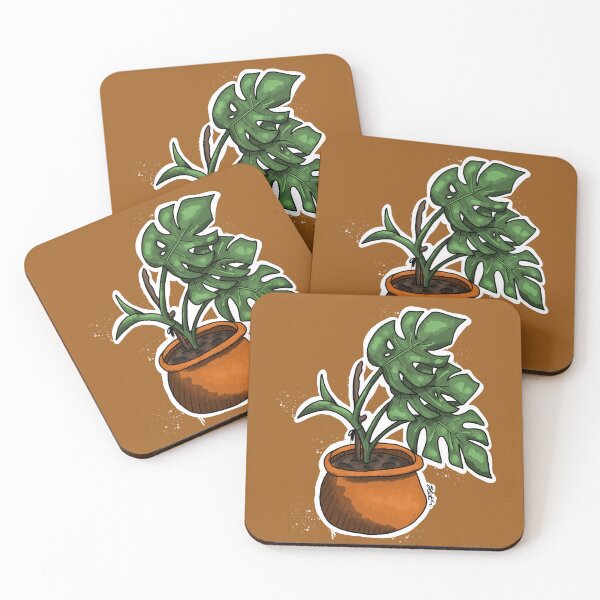 Item preview, Tropical House Plant Drawing designed and sold by TheMossAndMermaid.