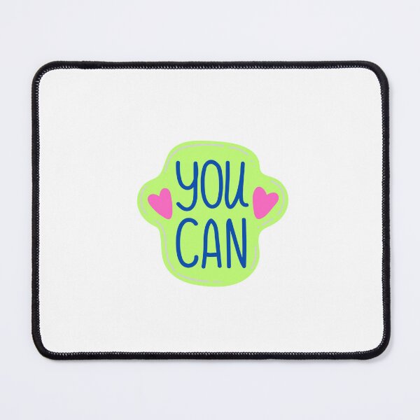 Item preview, You Can Cute Motivational Positive Affirmation Sticker designed and sold by UniqueVibesArt.