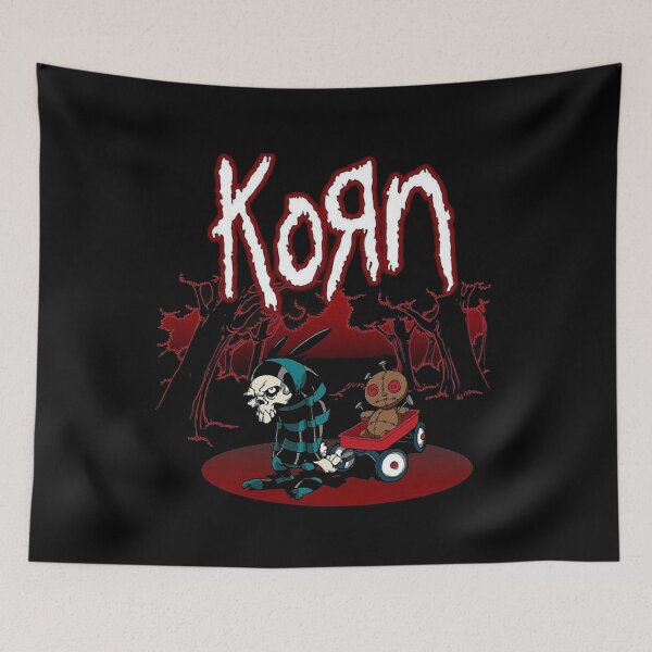 Item preview, KORN metal band legends album cover fan art  designed and sold by LovPrime.