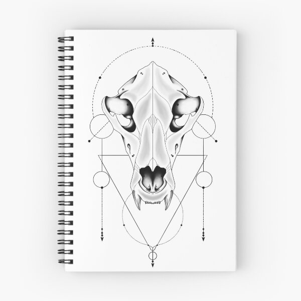 Item preview, Geometric Grizzly Bear Skull Sacred Geometry Art designed and sold by Salty Psyche.