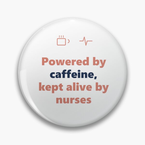 Item preview, Funny Nurse Shirt - Caffeine Powered - Nurse Week Gift designed and sold by Harlo.co.