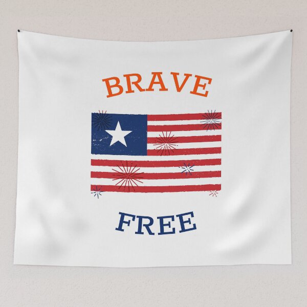 Item preview, BRAVE FREE designed and sold by SudeeshArt.