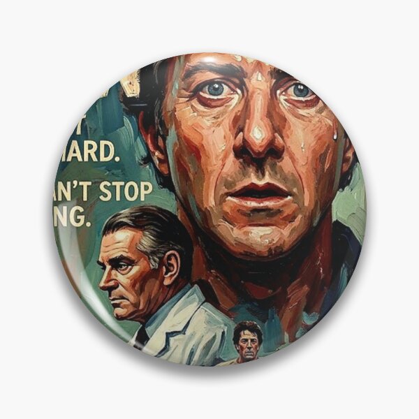 Item preview, The Past Runs Hard. You Can't Stop Running. – Marathon Man Fine Art Print designed and sold by Art's Diner.