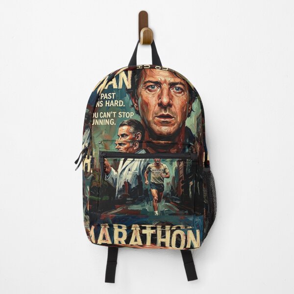 Item preview, The Past Runs Hard. You Can't Stop Running. – Marathon Man Fine Art Print designed and sold by Art's Diner.