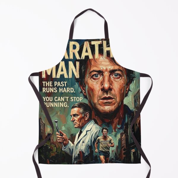 Item preview, The Past Runs Hard. You Can't Stop Running. – Marathon Man Fine Art Print designed and sold by Art's Diner.