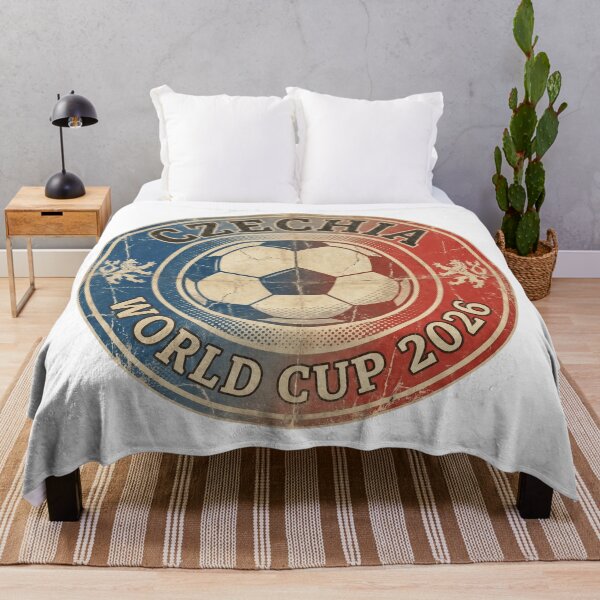 Item preview, Czechia World Cup 2026 Vintage Retro Soccer Badge designed and sold by Color Buddy Creations.