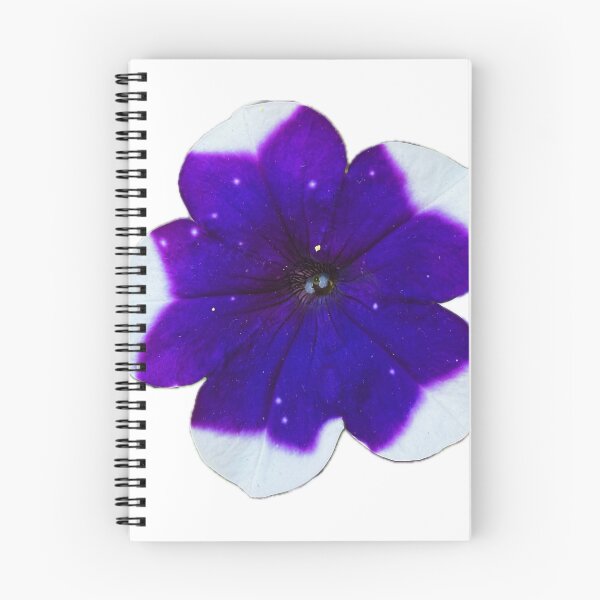 Item preview, Isolated Starry Purple and White Petunia Flower Graphic designed and sold by BalkanBloom.