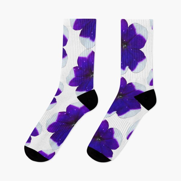 Item preview, Isolated Starry Purple and White Petunia Flower Graphic designed and sold by BalkanBloom.