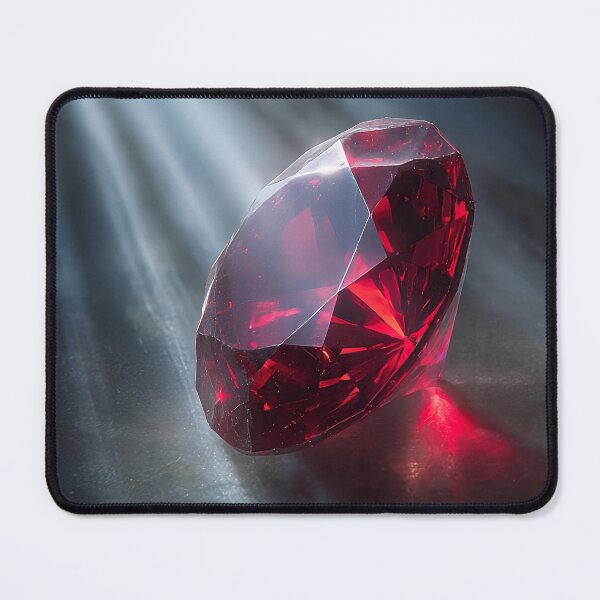 Item preview, Cinematic Glowing Ruby: Majestic Light Rays designed and sold by Rubyoflight09.