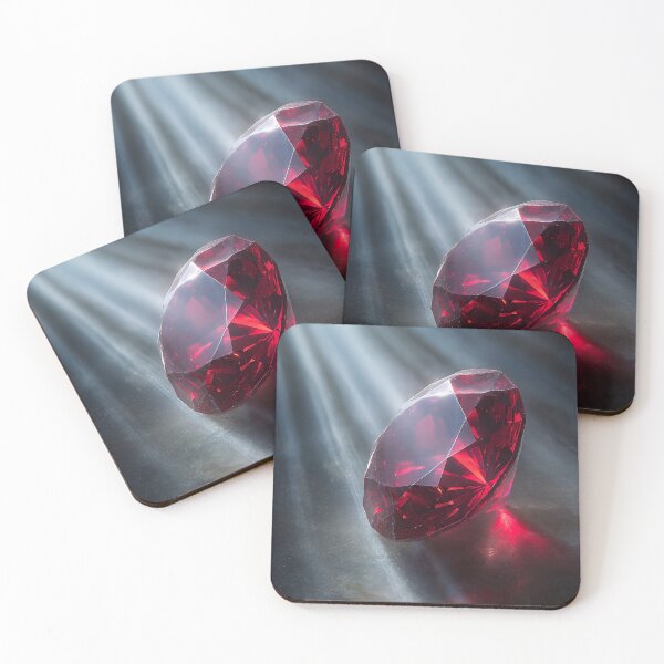 Item preview, Cinematic Glowing Ruby: Majestic Light Rays designed and sold by Rubyoflight09.