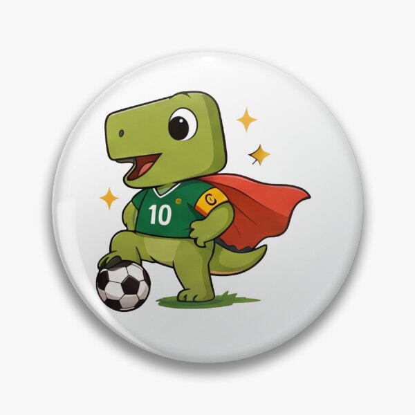 Item preview, Cute Soccer Dino designed and sold by merona-design.