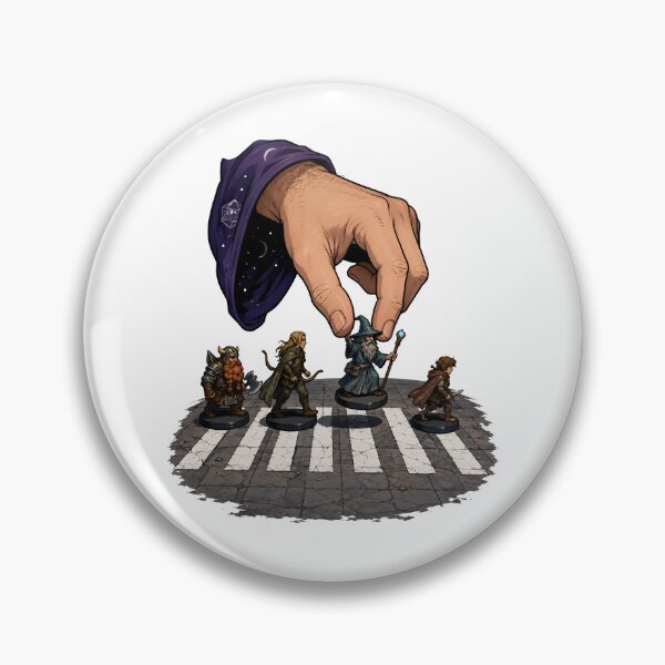 Item preview, Miniature Crossing Forever DM Abbey Road Parody Art designed and sold by Fenay Designs.