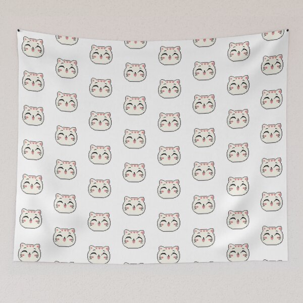Item preview, Cute Pixel Cat Face designed and sold by erumi.