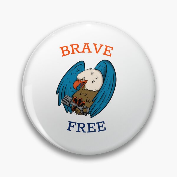 Item preview, BRAVE FREE designed and sold by SudeeshArt.