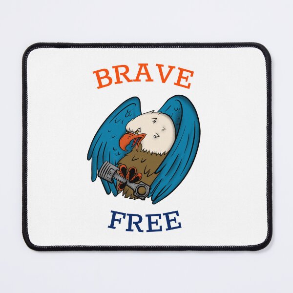 Item preview, BRAVE FREE designed and sold by SudeeshArt.