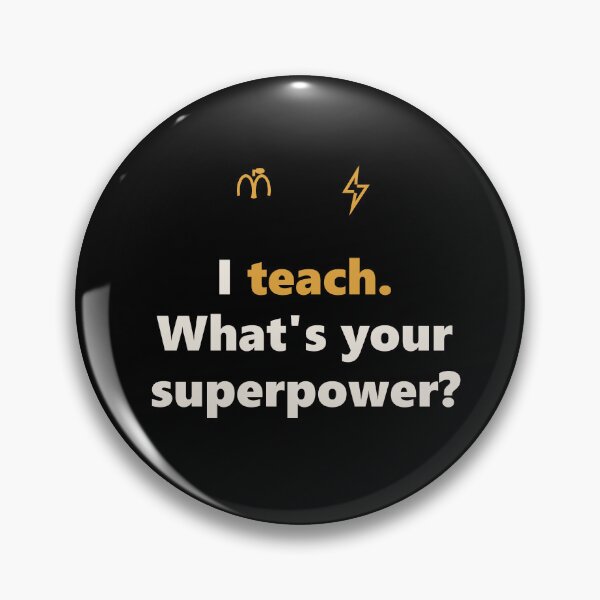 Item preview, Funny Teacher Shirt - Teaching Superpower - Teacher Gift designed and sold by Harlo.co.