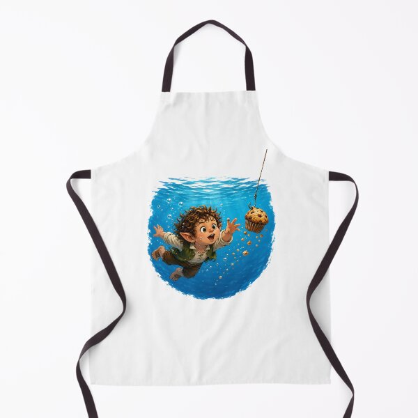 Item preview, Underwater Halfling Album Parody Graphic designed and sold by Fenay Designs.