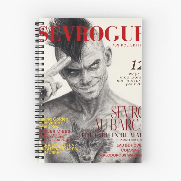 Artikelvorschau, Sevrogue Magazin entworfen und verkauft von redmurphy.art.