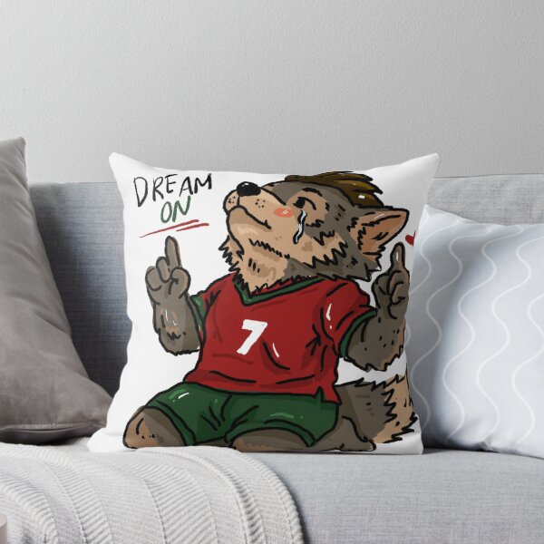 Item preview, Portugal Dream On Wolf Football Fan Sticker | World Cup 2026 Animal Hat designed and sold by chupichapa.