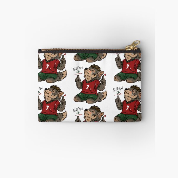 Item preview, Portugal Dream On Wolf Football Fan Sticker | World Cup 2026 Animal Hat designed and sold by chupichapa.