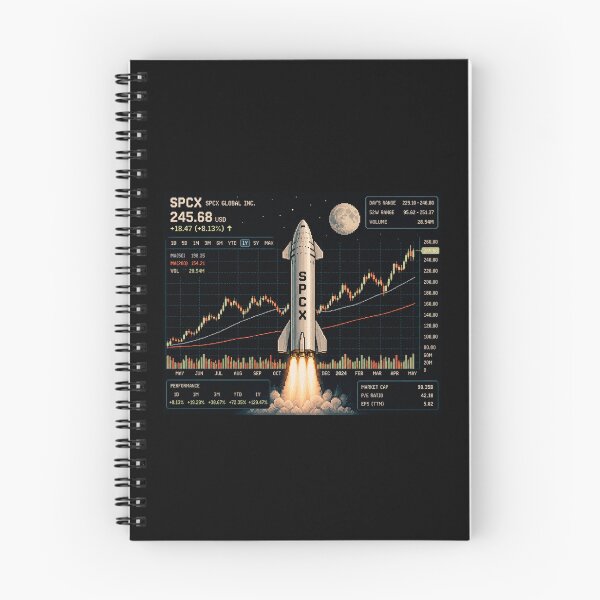 Item preview, SPCX investor IPO Speculation Stock Market Design designed and sold by TEEJAMBOREE.