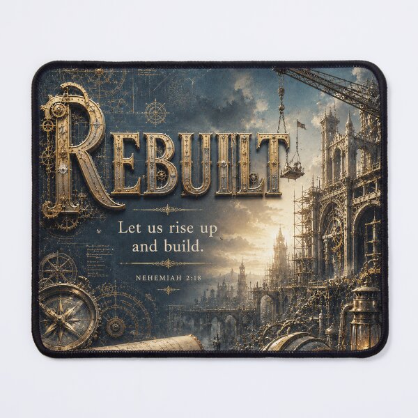 Item preview, Chapter 2 18 Faith Art Steampunk Architecture Gold Blueprint designed and sold by mizuNgrace.