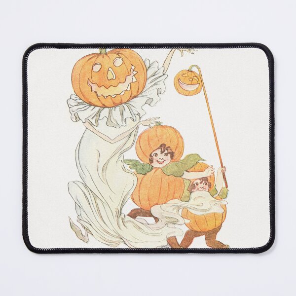 Item preview, Autumn Haunting - Vintage Halloween Story Book Illustration designed and sold by celeste-archive.
