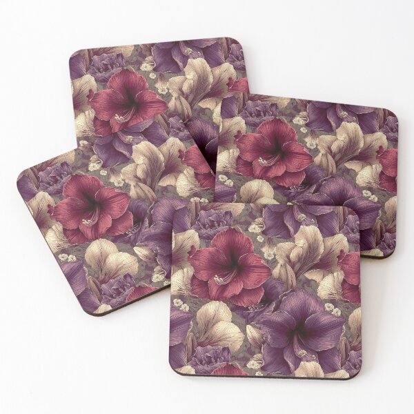 Item preview, Beautiful Amaryllis Floral - Hawaiian Flower Pattern   - Christmas Gifts For Wife designed and sold by RoyalStarsPatts.