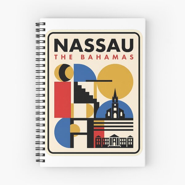 Item preview, Nassau Bahamas Mid Century Modern Geometric Travel designed and sold by k3rstman1.