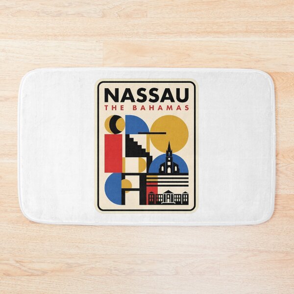 Item preview, Nassau Bahamas Mid Century Modern Geometric Travel designed and sold by k3rstman1.