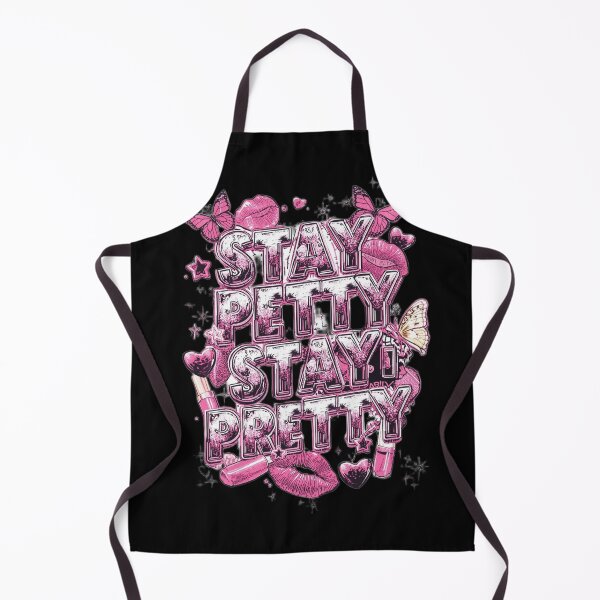 Item preview, Stay Petty Stay Pretty Neon Pink Neon Sarcastic Quote designed and sold by ConfuseLab Alt.