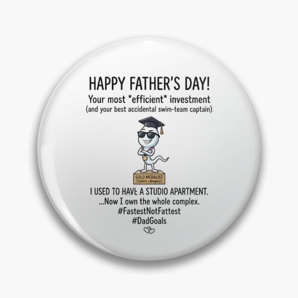 Item preview, Funny Dad Achievement Award Father's Day Graphic designed and sold by TheNyneShop.