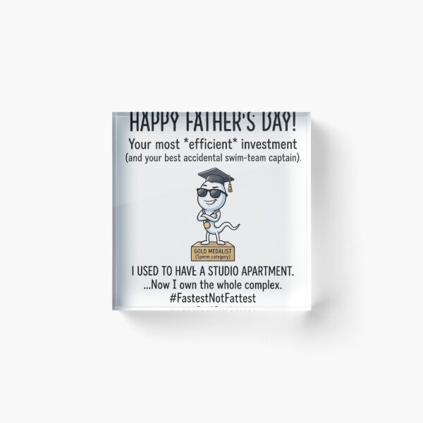 Item preview, Funny Dad Achievement Award Father's Day Graphic designed and sold by TheNyneShop.