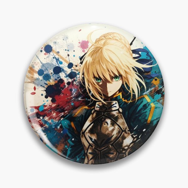 Item preview, Saber | Anime Knight Warrior Girl | Fantasy Sword Maiden Armor Art | Epic Manga Heroine Design designed and sold by Dyan4.